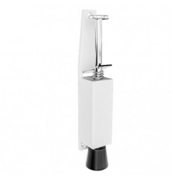 AMIG 6890  
 Retenedor de pie 11  
 165 x 30 mm  
 Zamak  
 Blanco