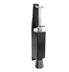 AMIG 6891  
 Retenedor de pie 11  
 165 x 30 mm  
 Zamak  
 Negro