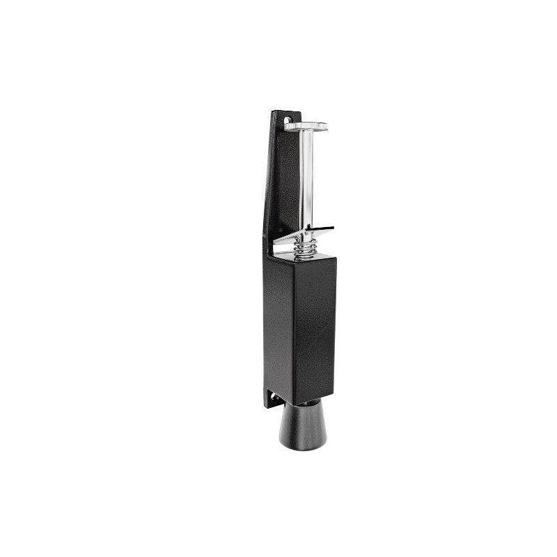 AMIG 6891  
 Retenedor de pie 11  
 165 x 30 mm  
 Zamak  
 Negro