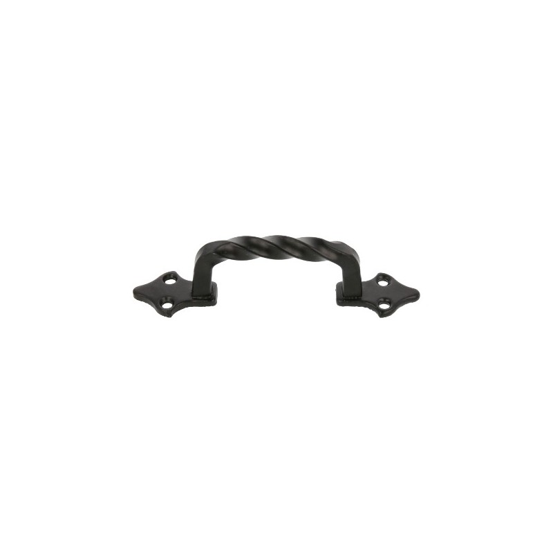 AMIG 6908  
 Tirador 1002  
 90 mm  
 Acero  
 Negro