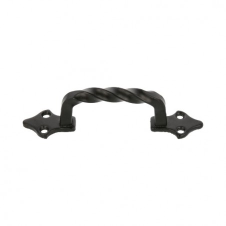 AMIG 6908  
 Tirador 1002  
 90 mm  
 Acero  
 Negro