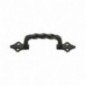 AMIG 6908  
 Tirador 1002  
 90 mm  
 Acero  
 Negro