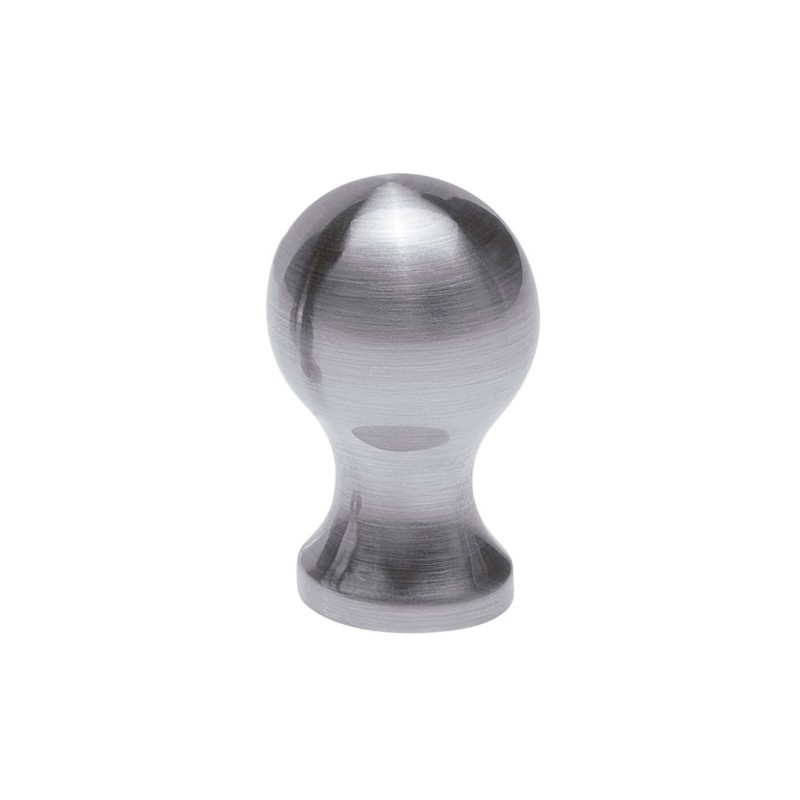 AMIG 6918  
 Pomo 790  
 Ø18 x 27 mm  
 Zamak  
 Níquel cepillado