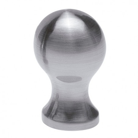 AMIG 6918  
 Pomo 790  
 Ø18 x 27 mm  
 Zamak  
 Níquel cepillado