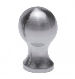 AMIG 6919  
 Pomo 790  
 Ø13 x 21 mm  
 Zamak  
 Níquel cepillado