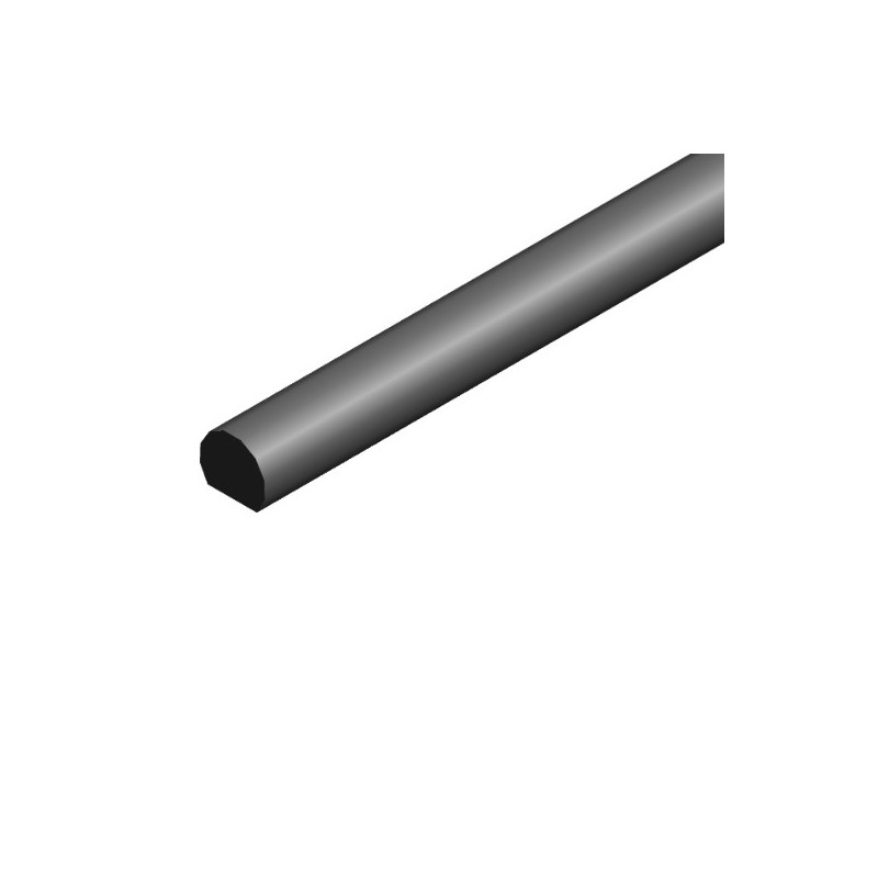 AMIG 7010  
 Barra de cierre 2800  
 3200 mm  
 Acero  
 Negro