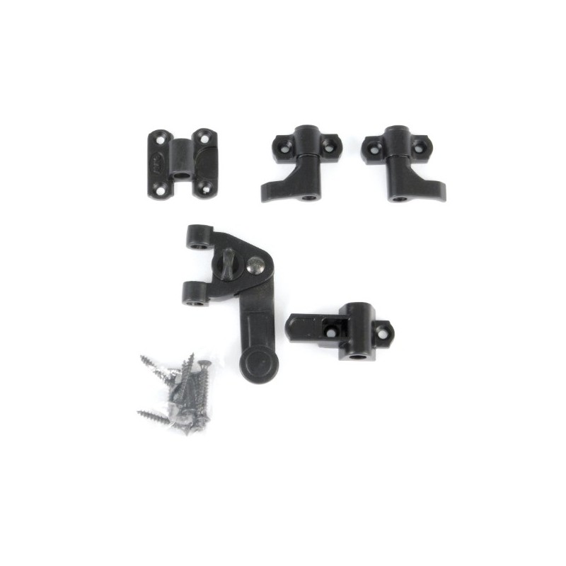 AMIG 7012  
 Herrajes para una hoja 2903  
 60 mm  
 Zamak  
 Negro