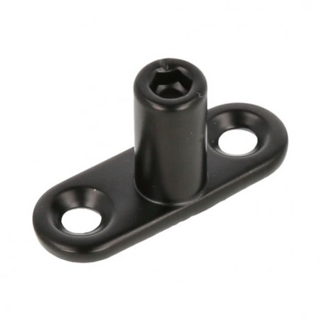 AMIG 7016  
 Soporte de cierre 2907  
 Zamak  
 Negro