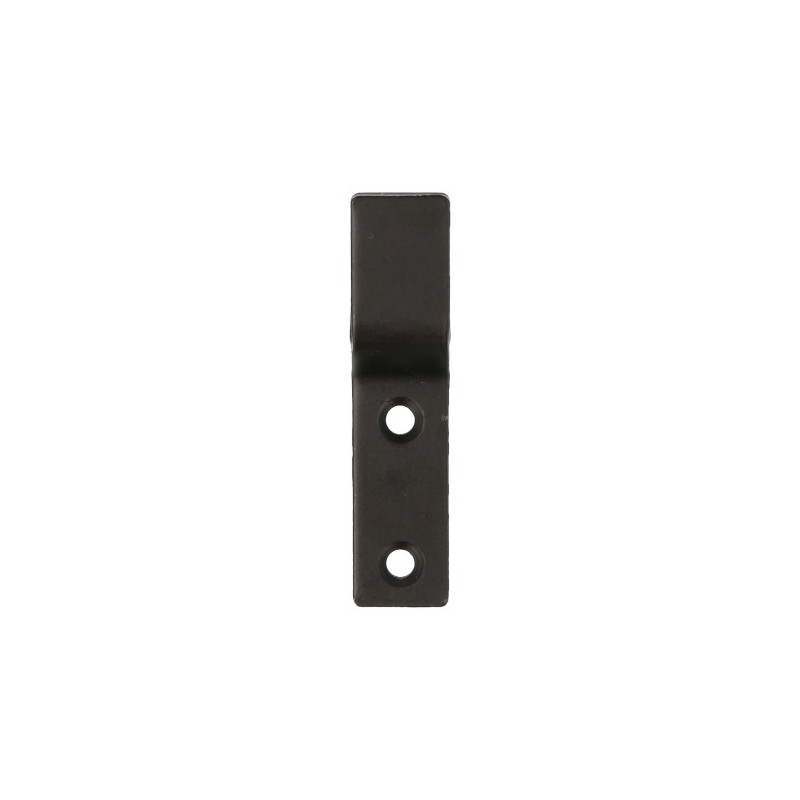 AMIG 7025  
 Placa enganche sobrepuesta 2950  
 70 x 16 x 10 mm  
 Acero  
 Negro