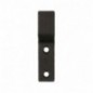 AMIG 7025  
 Placa enganche sobrepuesta 2950  
 70 x 16 x 10 mm  
 Acero  
 Negro
