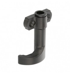 AMIG 7026  
 Gancho de cierre invertido 2960  
 58 x 33 x 15 mm  
 Zamak  
 Negro - Izquierda