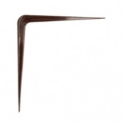 AMIG 703  
 Palomilla 1  
 350 x 300 mm (14'' x 12'')  
 Acero  
 Marrón