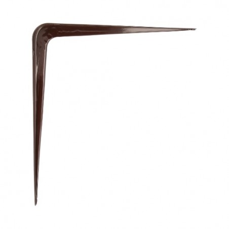 AMIG 703  
 Palomilla 1  
 350 x 300 mm (14'' x 12'')  
 Acero  
 Marrón
