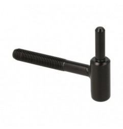 AMIG 7037  
 Pernio directo a pared 2995  
 94 x 70 mm  
 Acero  
 Negro