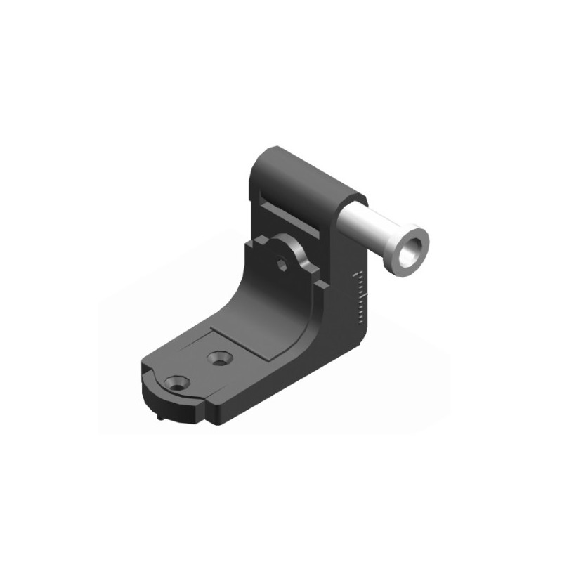 AMIG 7039  
 Bisagra regulable 3001  
 48 - 62 mm  
 Zamak  
 Negro