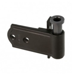 AMIG 7043  
 Bisagra fija 3011  
 16 x 3 mm  
 Zamak  
 Negro
