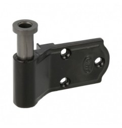 AMIG 7045  
 Bisagra fija 3016  
 16 x 15 mm  
 Zamak  
 Negro