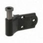 AMIG 7045  
 Bisagra fija 3016  
 16 x 15 mm  
 Zamak  
 Negro
