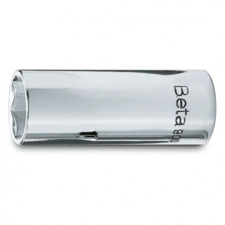 900AS-L 7/32 Vaso de 1/4&quot, hexagonal largo, cromado