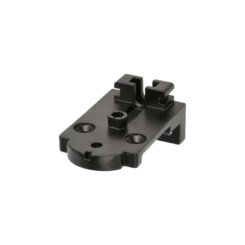 AMIG 7050  
 Soporte 3030  
 62 x 37 x 27 mm  
 Zamak  
 Negro