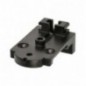 AMIG 7050  
 Soporte 3030  
 62 x 37 x 27 mm  
 Zamak  
 Negro