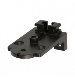 AMIG 7051  
 Soporte 3031  
 62 x 37 x 27 mm  
 Zamak  
 Negro