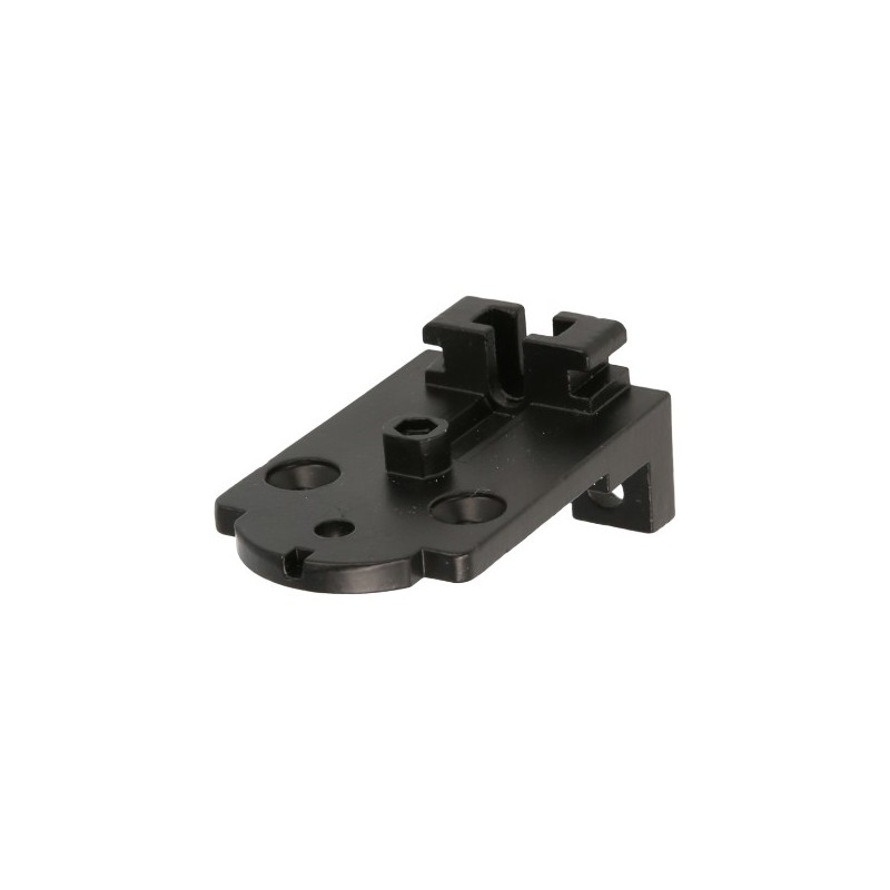 AMIG 7051  
 Soporte 3031  
 62 x 37 x 27 mm  
 Zamak  
 Negro