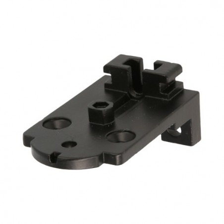 AMIG 7051  
 Soporte 3031  
 62 x 37 x 27 mm  
 Zamak  
 Negro
