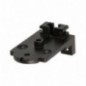 AMIG 7051  
 Soporte 3031  
 62 x 37 x 27 mm  
 Zamak  
 Negro
