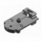 AMIG 7052  
 Soporte 3032  
 62 x 37 x 27 mm  
 Zamak  
 Negro
