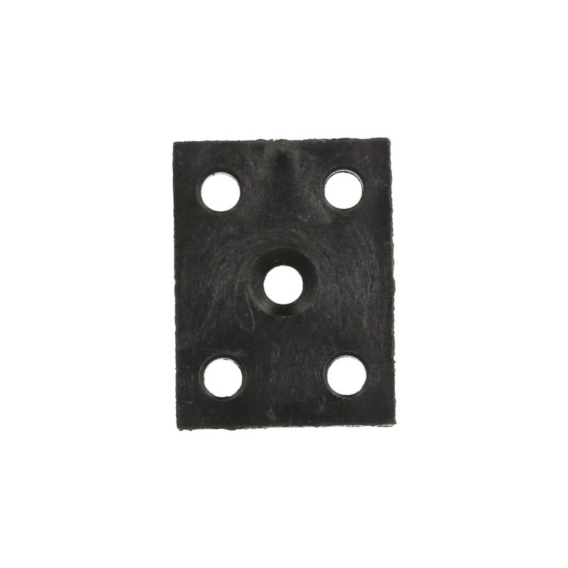 AMIG 7054  
 Suplemento para bisagras 3040  
 37 x 28 mm  
 Nylon  
 Negro