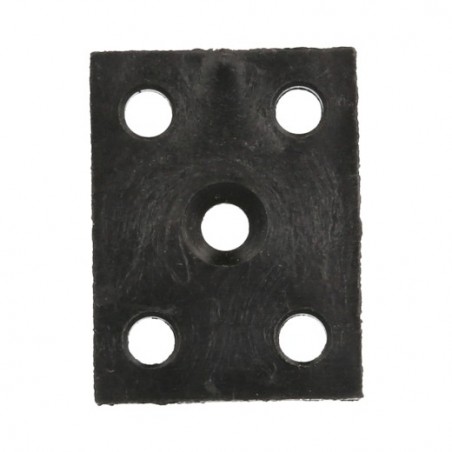 AMIG 7054  
 Suplemento para bisagras 3040  
 37 x 28 mm  
 Nylon  
 Negro