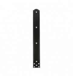 AMIG 7057  
 Placa horizontal 3052  
 318 x 37 mm  
 Acero  
 Negro