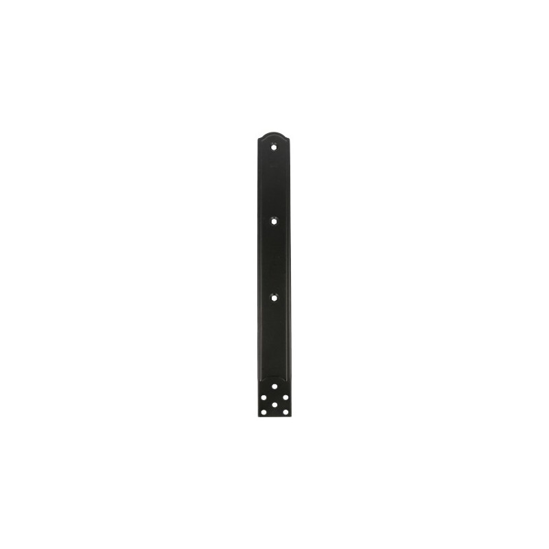 AMIG 7057  
 Placa horizontal 3052  
 318 x 37 mm  
 Acero  
 Negro