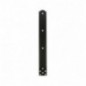 AMIG 7057  
 Placa horizontal 3052  
 318 x 37 mm  
 Acero  
 Negro