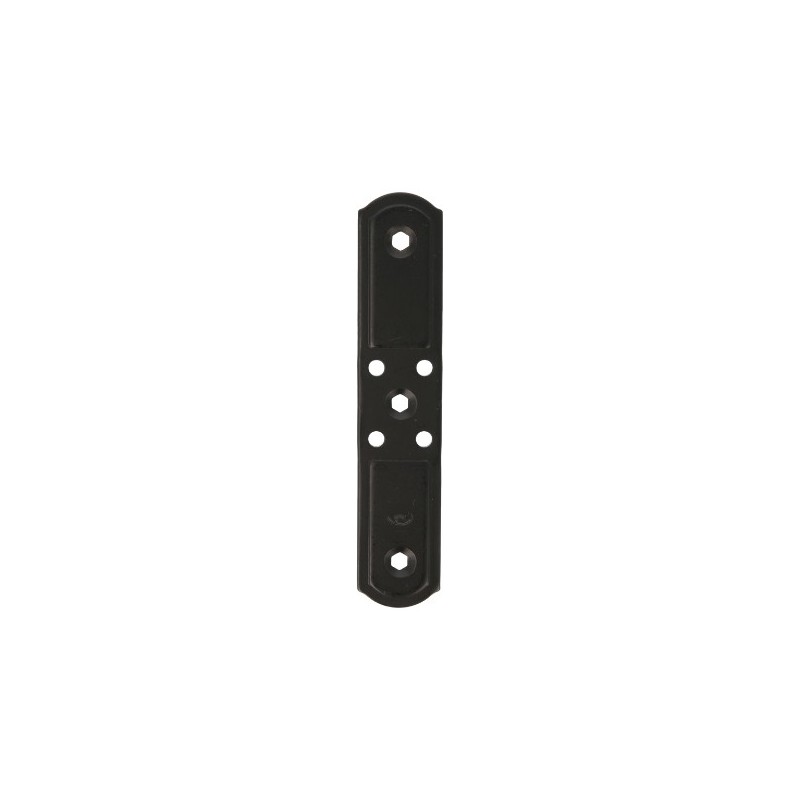 AMIG 7058  
 Placa vertical 3060  
 140 x 28 mm  
 Acero  
 Negro
