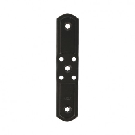 AMIG 7058  
 Placa vertical 3060  
 140 x 28 mm  
 Acero  
 Negro