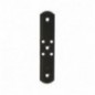 AMIG 7058  
 Placa vertical 3060  
 140 x 28 mm  
 Acero  
 Negro