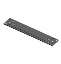 AMIG 7059  
 Placa continua 3075  
 226 x 37 mm  
 Acero  
 Negro