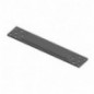 AMIG 7059  
 Placa continua 3075  
 226 x 37 mm  
 Acero  
 Negro