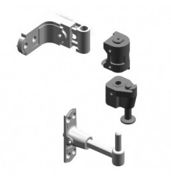 AMIG 7065  
 Retenedor 3100  
 105 mm  
 Zamak  
 Negro - Izquierda