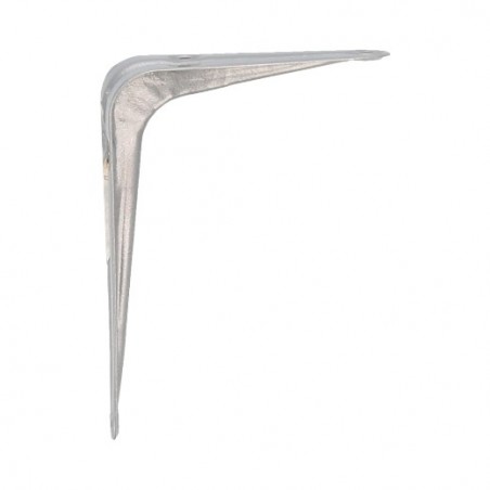 AMIG 7151  
 Palomilla 1  
 100 x 75 mm (4'' x 3'')  
 Acero  
 Gris metalizado