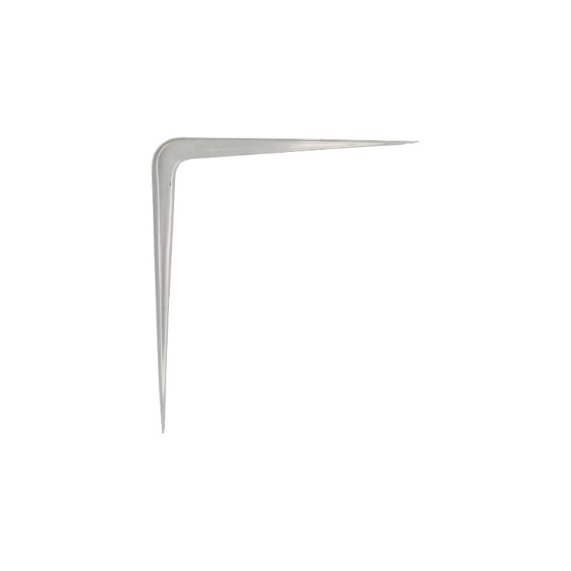 AMIG 7161  
 Palomilla 1  
 450 x 400 mm (18'' x 16'')  
 Acero  
 Gris metalizado