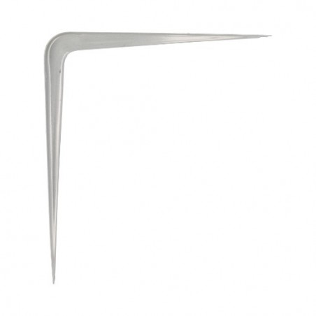 AMIG 7161  
 Palomilla 1  
 450 x 400 mm (18'' x 16'')  
 Acero  
 Gris metalizado
