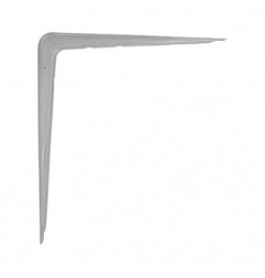 AMIG 7166  
 Palomilla 6  
 350 x 300 mm (14'' x 12'')  
 Acero  
 Gris metalizado