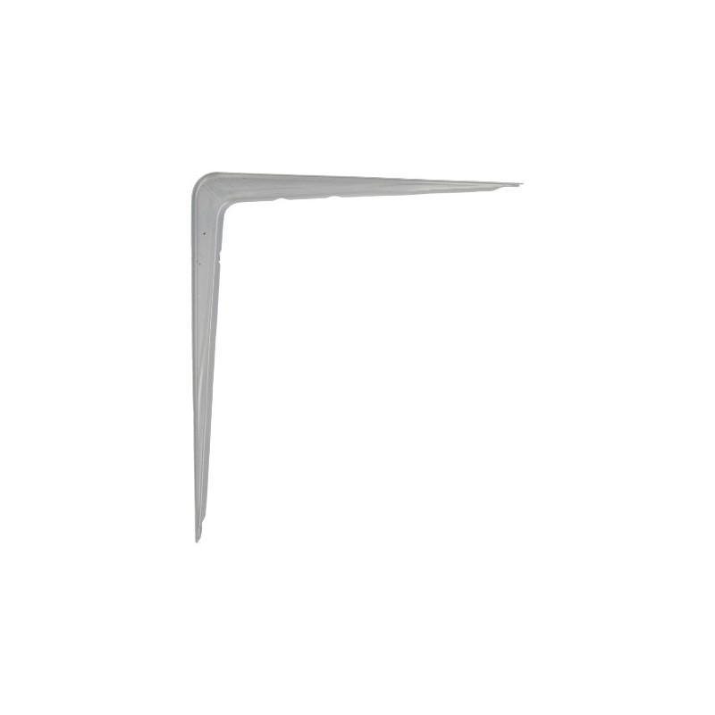 AMIG 7166  
 Palomilla 6  
 350 x 300 mm (14'' x 12'')  
 Acero  
 Gris metalizado