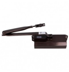AMIG 7168  
 Cierrapuertas 777  
 Fuerza 2/3/4  
 Aluminio  
 Bronceado