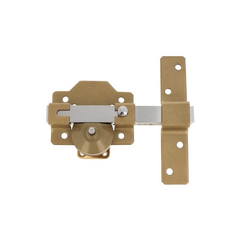 AMIG 7221  
 Cerrojo de seguridad 10  
 88 x 153 mm  
 Acero  
 Martelé