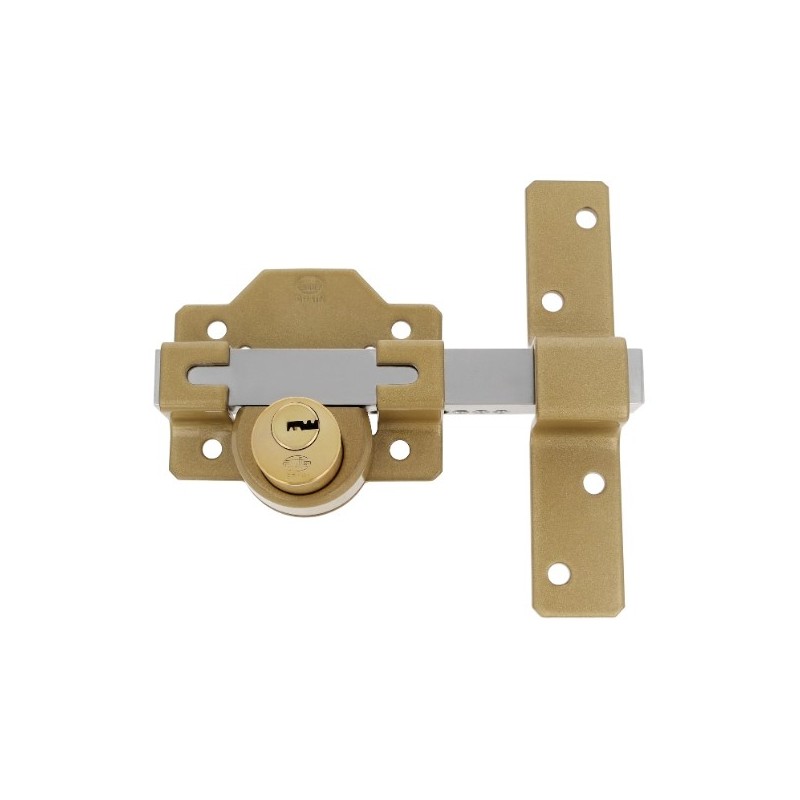 AMIG 7225  
 Cerrojo de seguridad 60  
 88 x 153 mm  
 Acero  
 Martelé