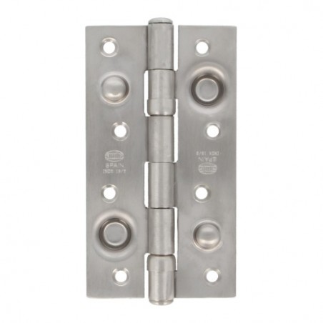 AMIG 7231  
 Bisagra seguridad 570  
 150 x 82 x 3 mm  
 Acero inoxidable 18/8  
 Mate